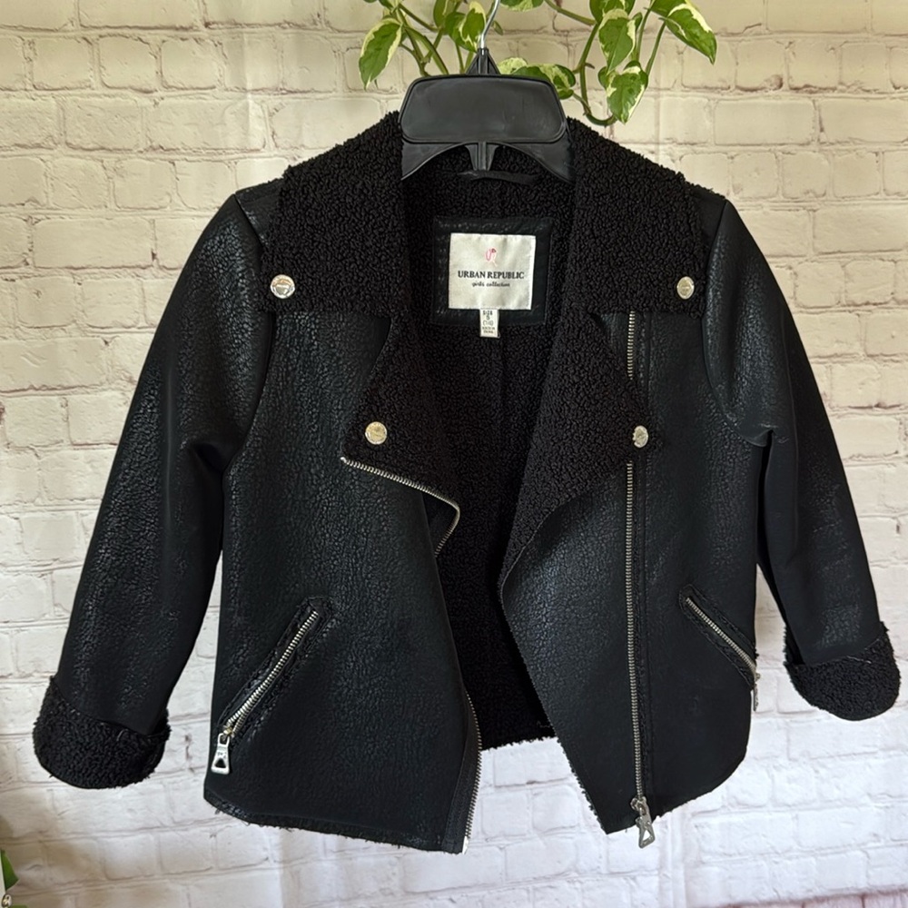 Girls moto jacket